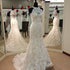 High Neck Lace Wedding Dresses Mermaid for Brides 2018 Floor Length Wedding Gown